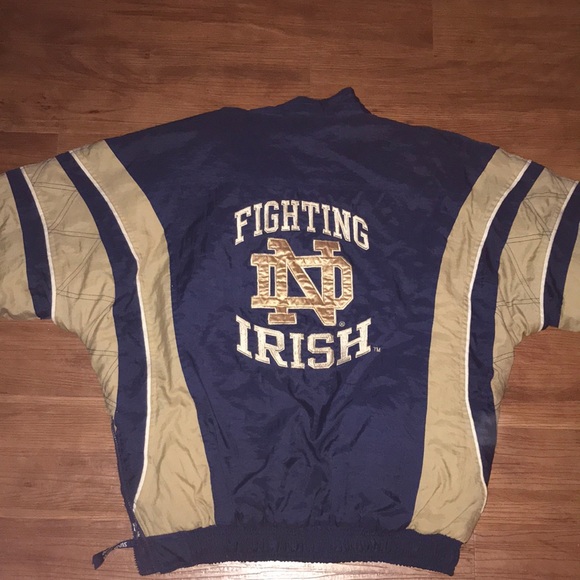 Notre Damn Starter half button up jacket - Picture 7 of 7